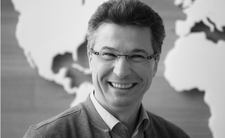 Close-up photo of Attila Keszég, a C-level professional with over 20 years of experience in the telco industry with strong innovation skills